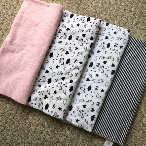 carters receiving blankets girl